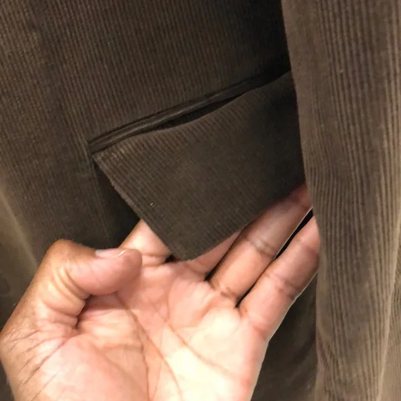 Faconnable Men's Brown Overcoat - Picture 4 of 9